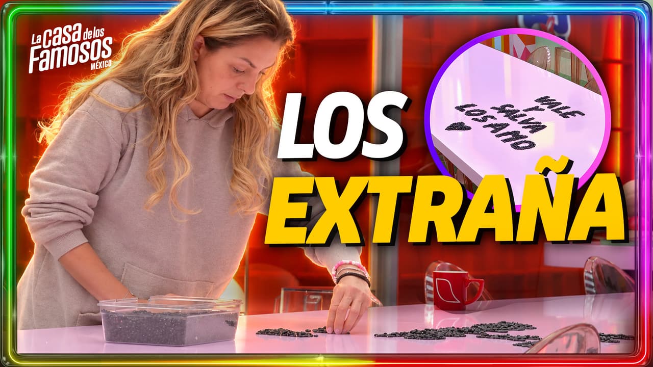 ¡LOS EXTRAÑA! Mariana escribe tierno mensaje a sus hijos con frijolitos