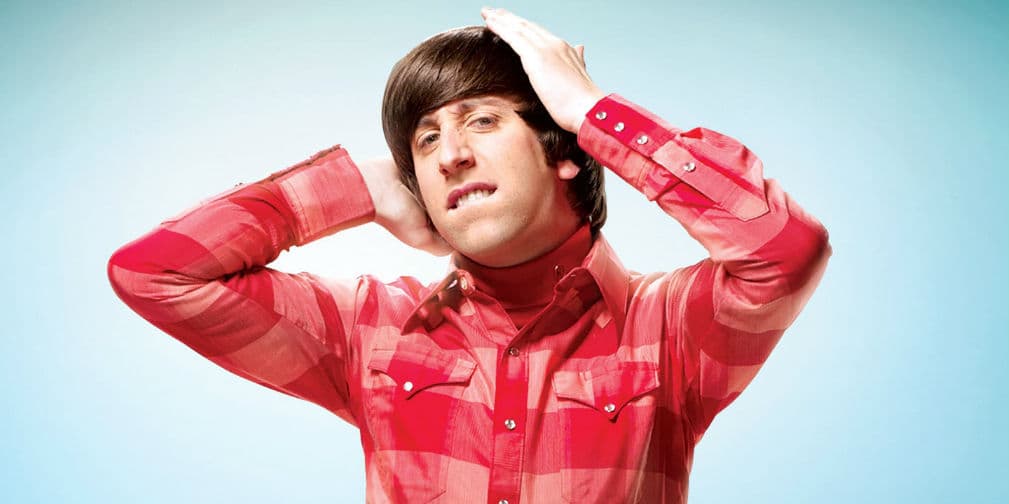 10. Howard Wolowitz: Un ingeniero aeroespacial sin gran éxito con las mujeres en The Big Bang Theory.