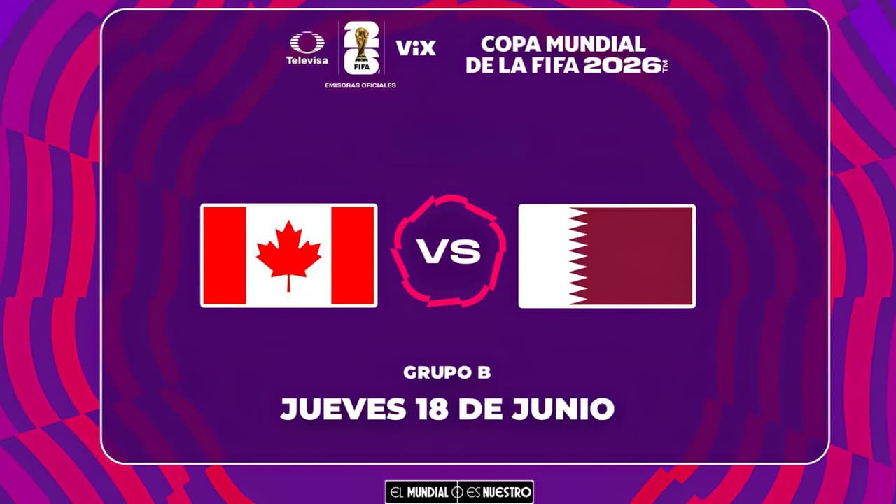 Canadá vs. Catar: Velo aquí EN VIVO