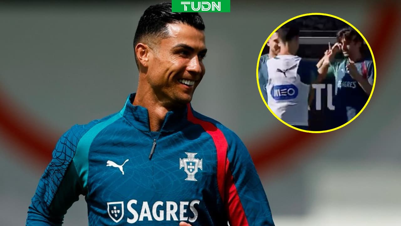 Cristiano Ronaldo sorprende a sus compañeros con inesperado gesto
