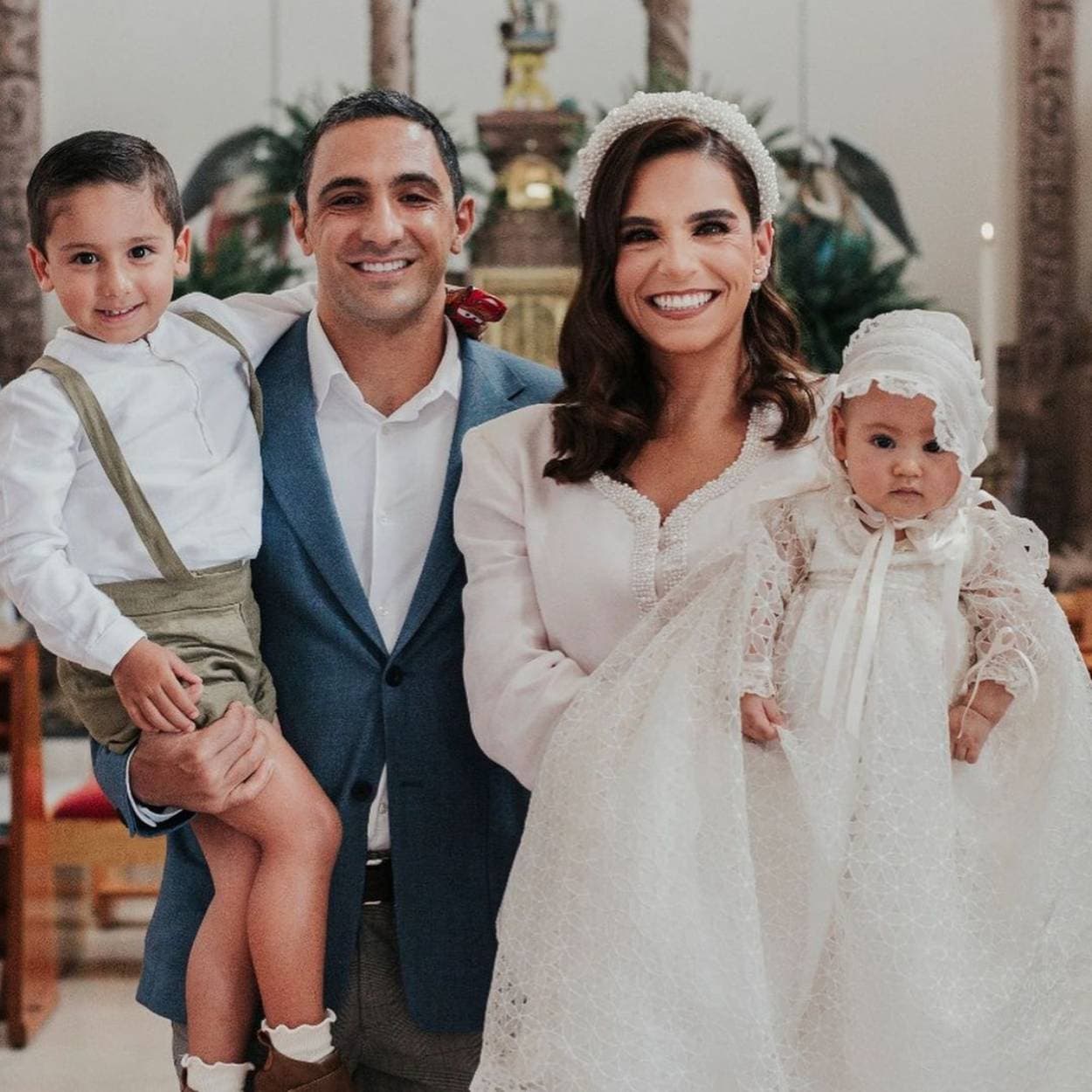 Tania Rincón celebra el bautizo de su hija Amelia; mira las fotos