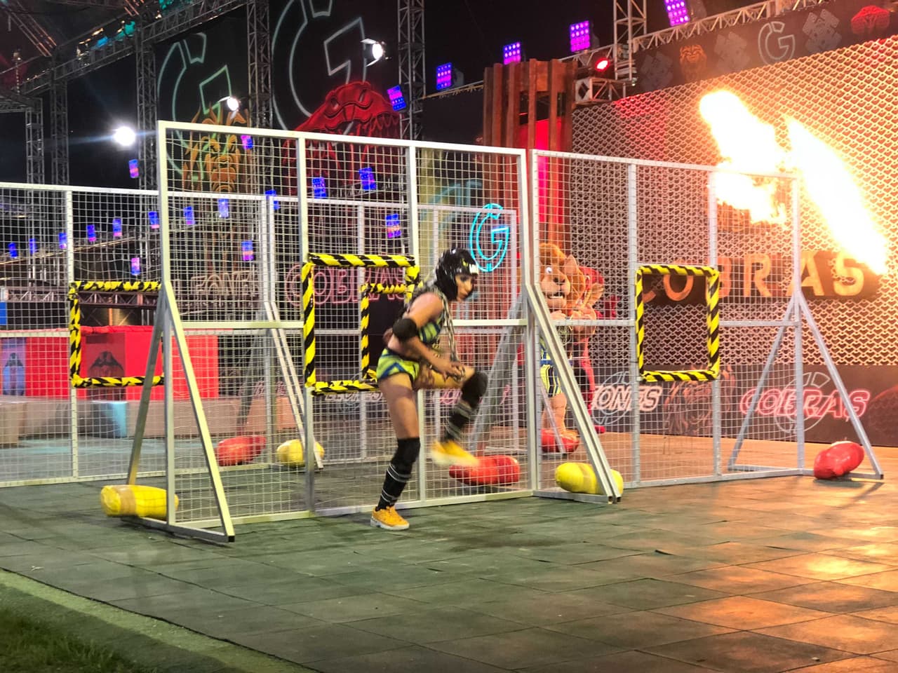 Luciana venció a Lolo en el Circuito de Velocidad.