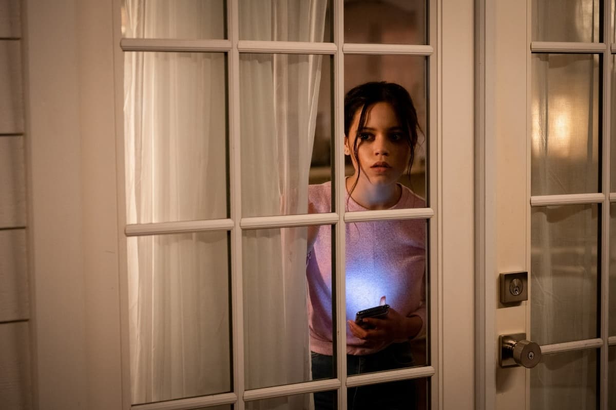 Jenna Ortega, protagonista de Merlina, en Scream 5.