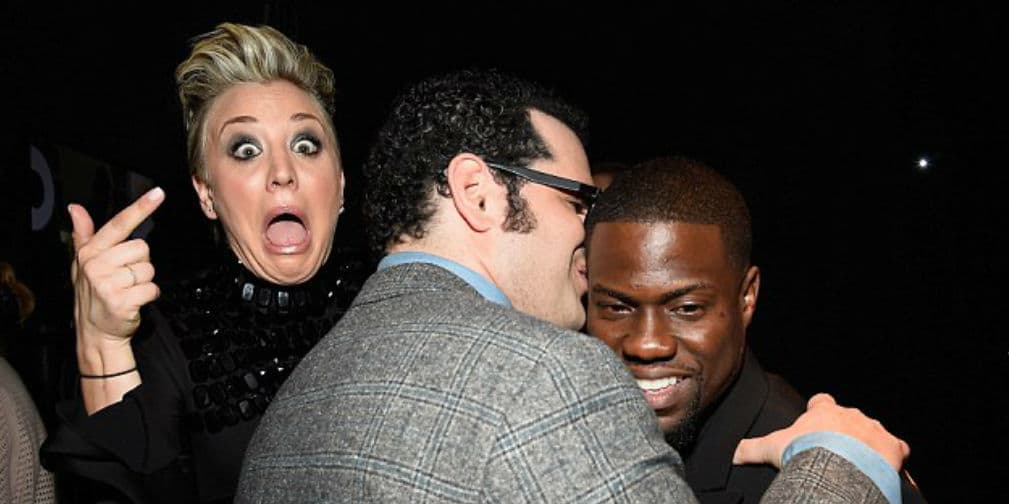 ¡Kaley Cuoco maquilla a su esposo!