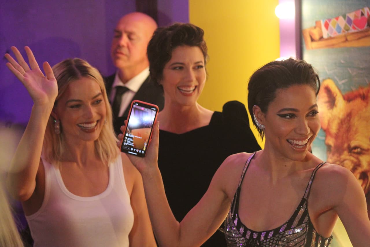 Jurnee Smollett-Bell, Mary Elizabeth Winstead y Margot Robbie estuvieron en la Ciudad de México.