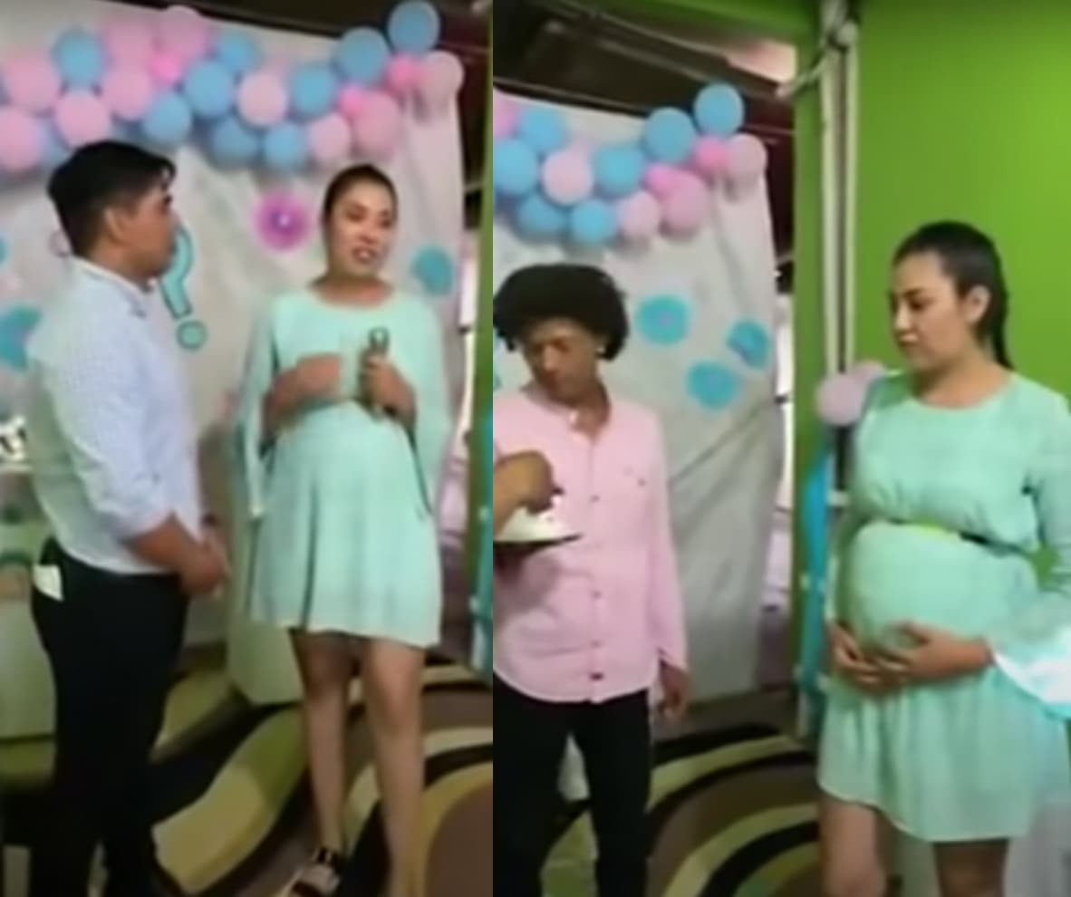 ¡La traición, la decepción! Hombre estéril evidencia infidelidad de su pareja en pleno ’gender reveal’