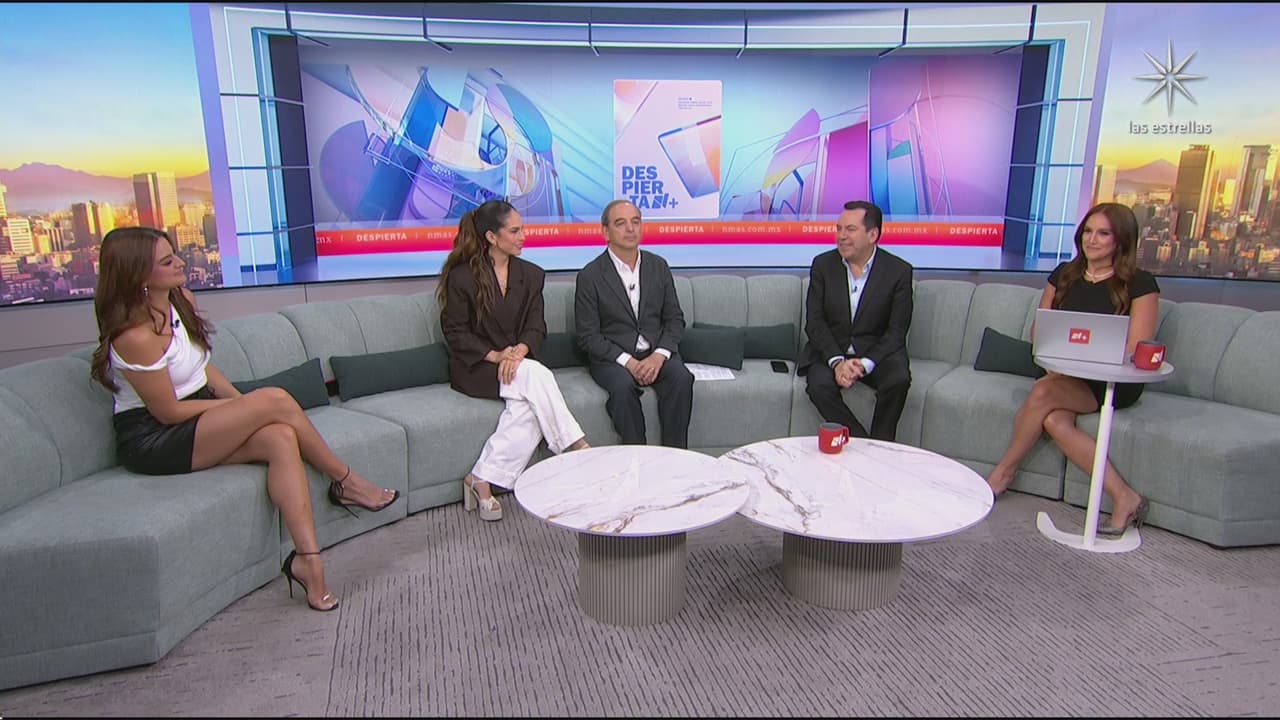 Conductora de Televisa interrumpe a Danielle Dithurbide para dar a conocer repentina muerte tras anunciar embarazo 