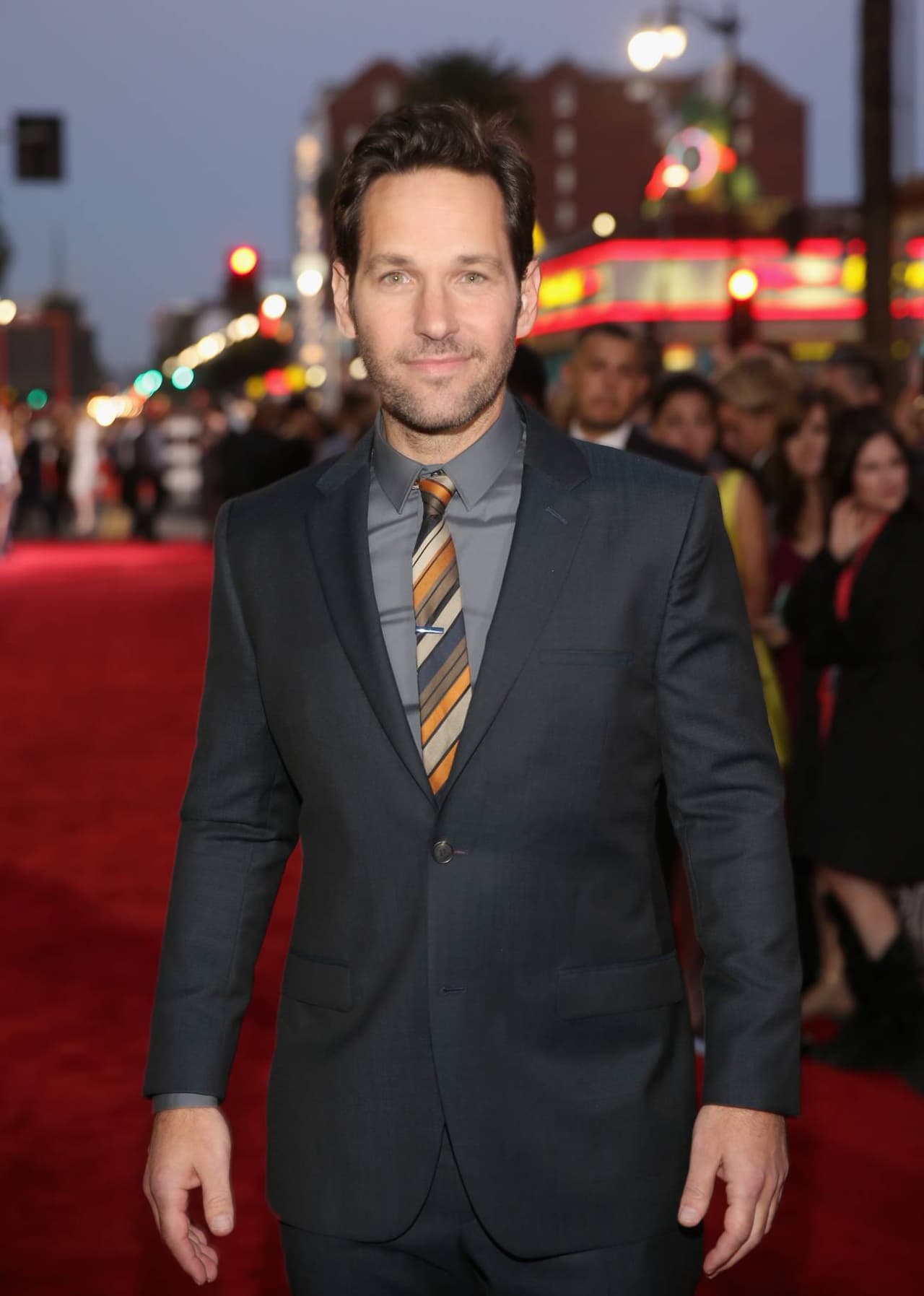 Paul Rudd en la premier de 'Avengers: Age of Ultron'