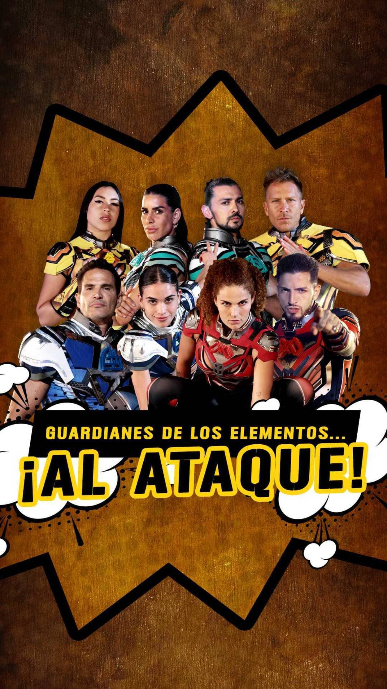 Conoce a los Guardines de la cuarta temporada de Reto 4 Elementos.