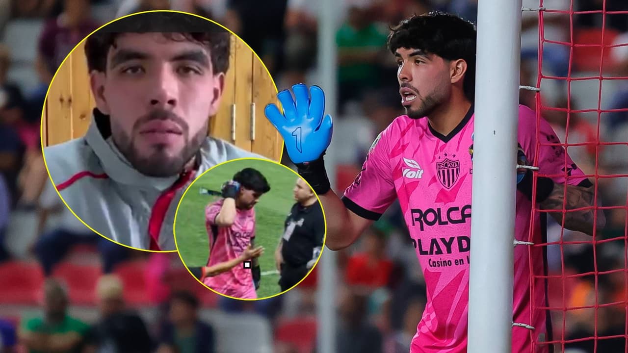 Portero del Necaxa pide perdón tras mentada a su propia afición