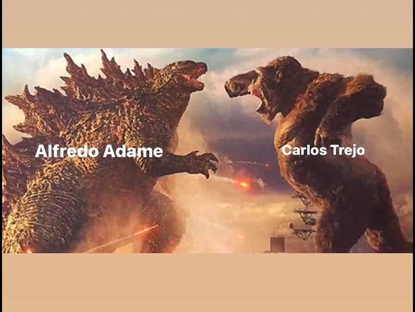 Así nos imaginámos que hubiera sido la pelea entre Alfredo Adame y Carlos Trejo.