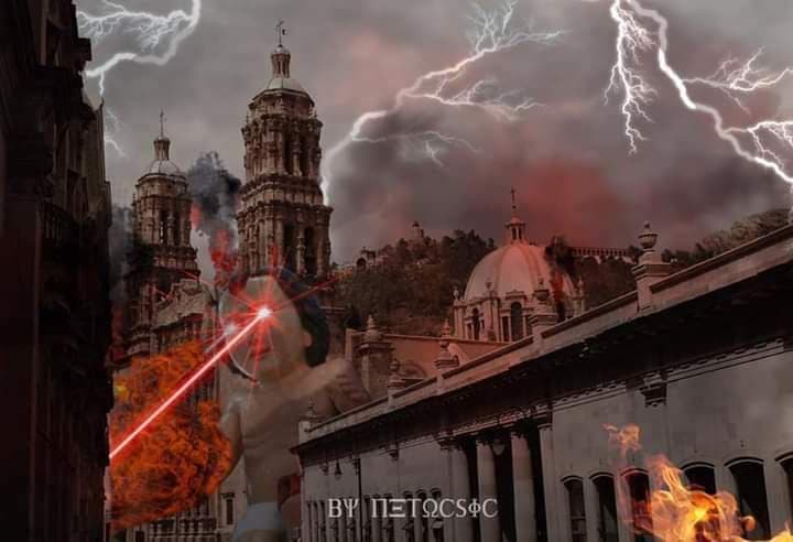 ¿Quién se hubiera imaginado que un Niño Dios sería visto como un ente de destrucción?