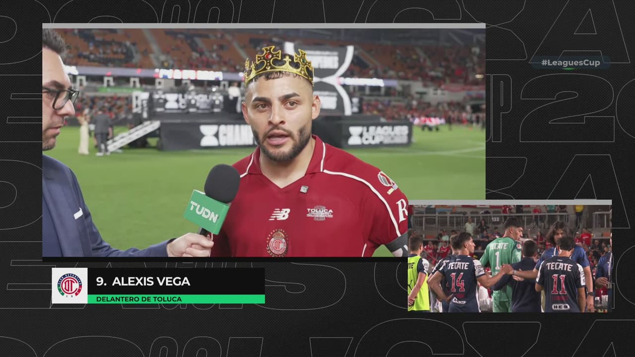 Alexis Vega lanza mensaje a MLS tras título de Toluca: ¡Viva México!