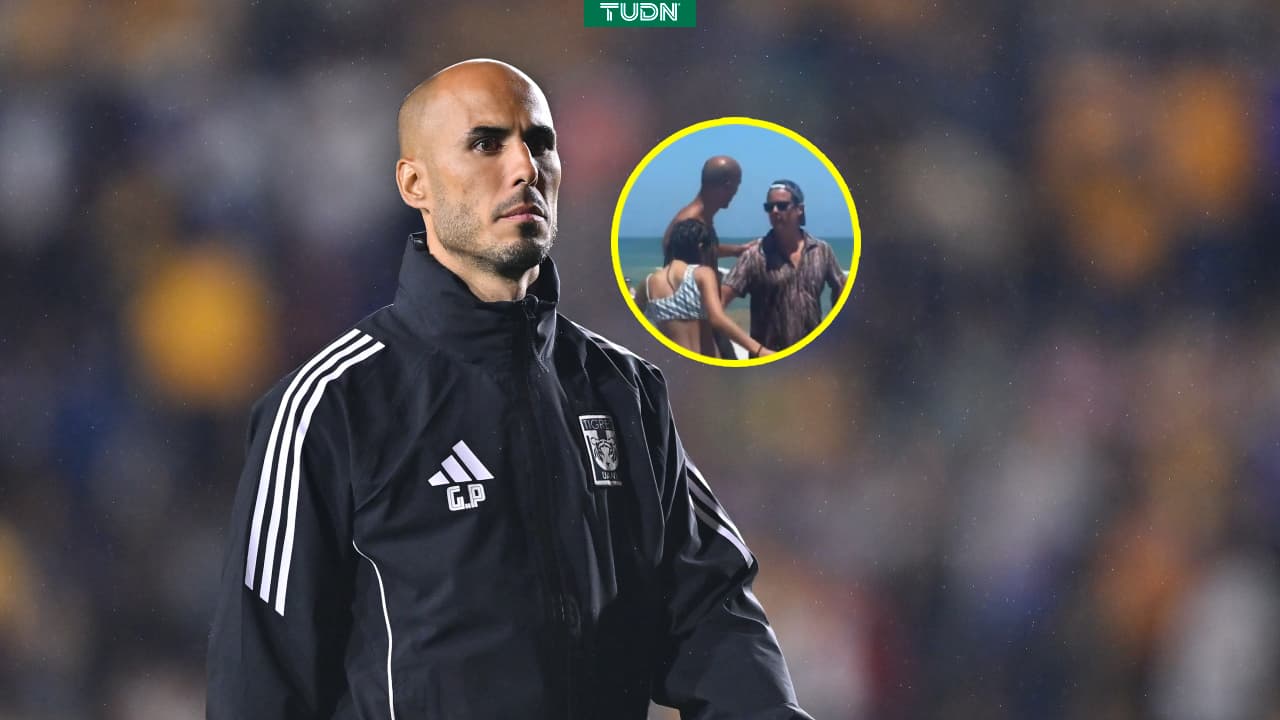 Guido Pizarro es captado en la playa tras dejar de ser técnico de Tigres