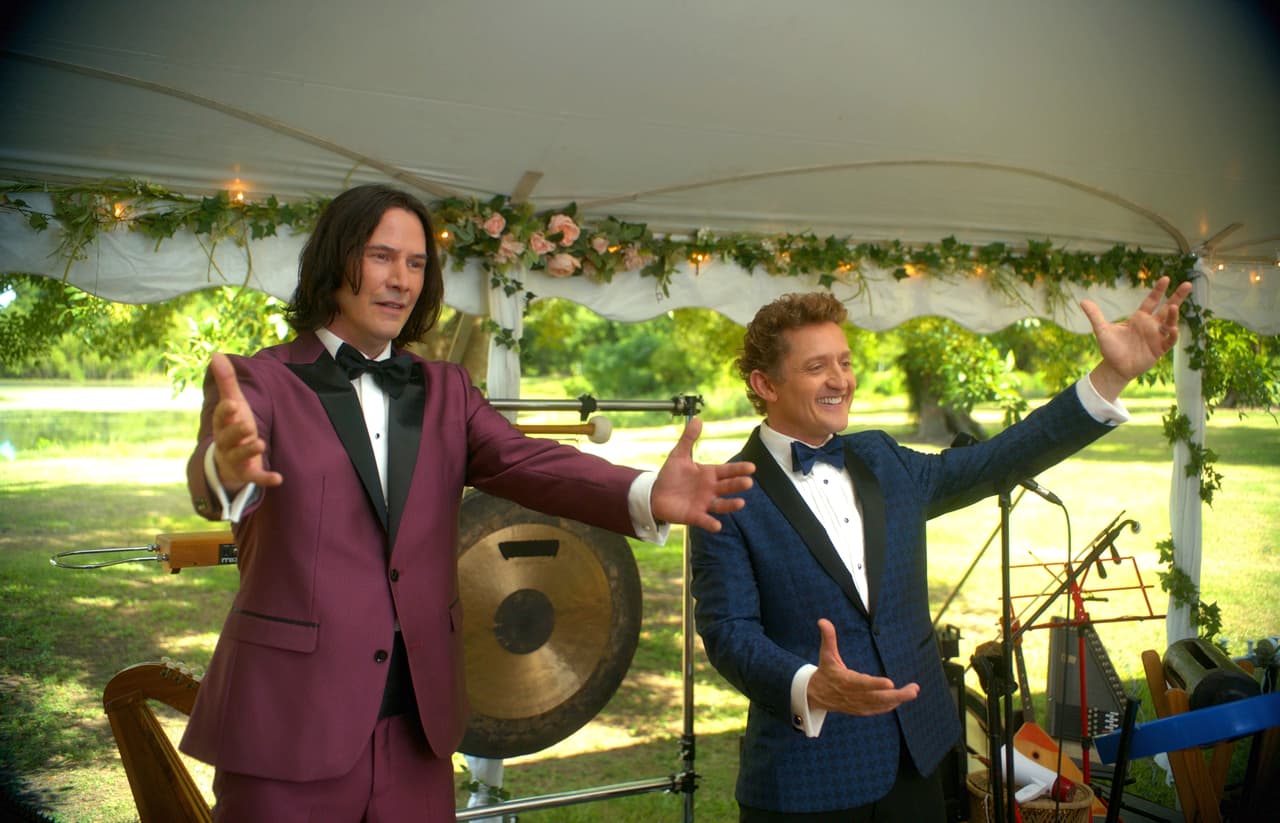 La primera película, Bill & Ted's Excellent Adventure, salió en 1989.