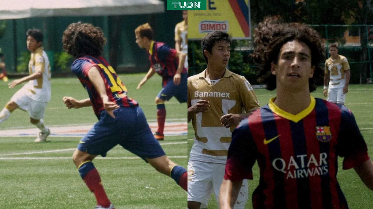 El día que Cucurella perdió con Pumas como canterano del Barcelona 