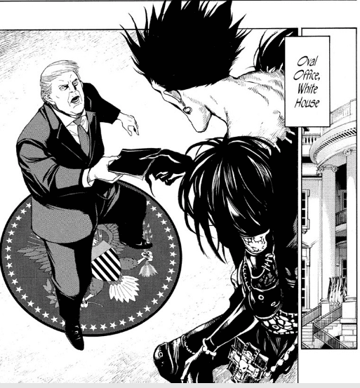 En Death Note casi matan a Trump