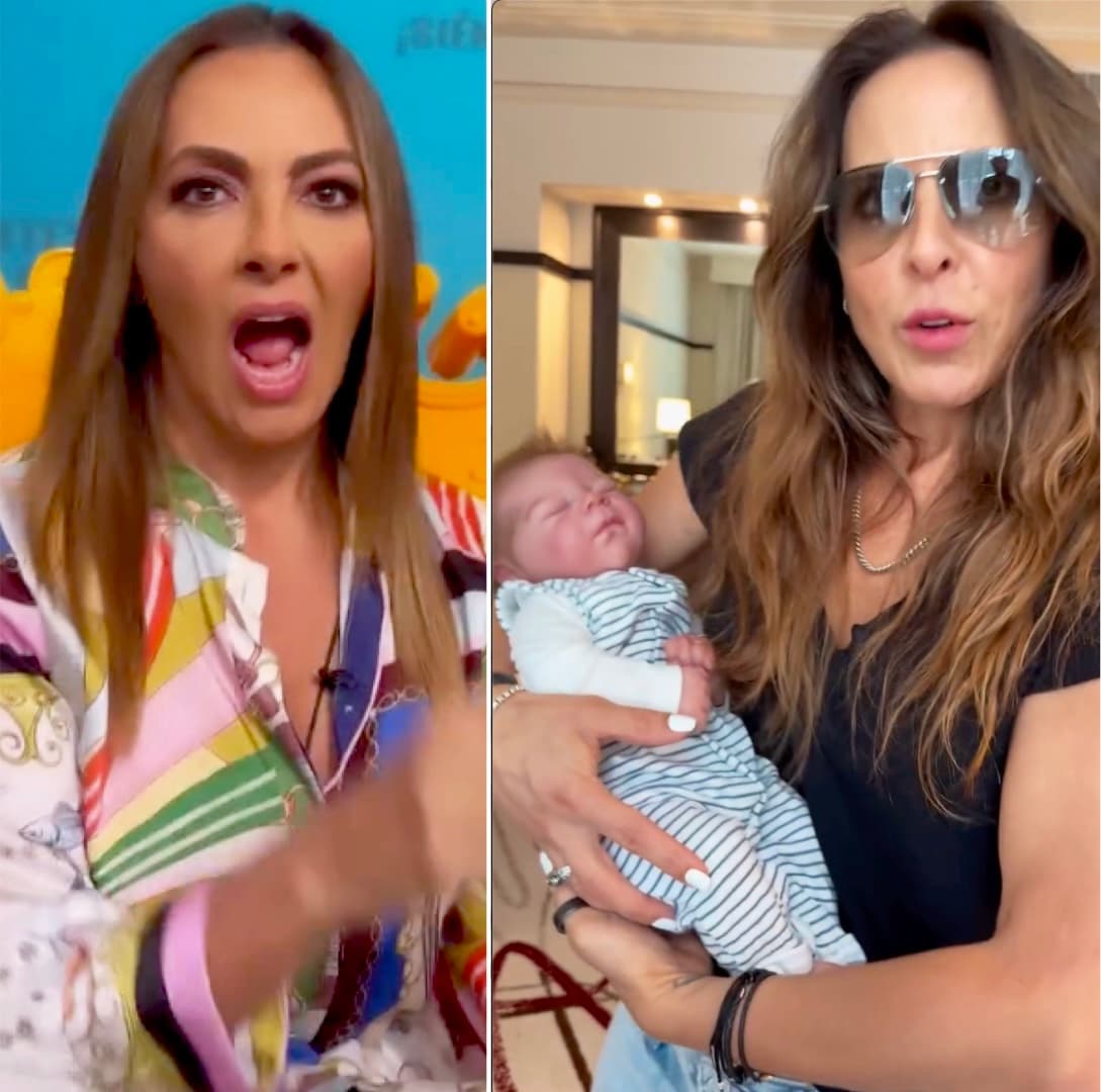 Verónica del Castillo reacciona al ‘bebé’ de su hermana Kate y le hace petición