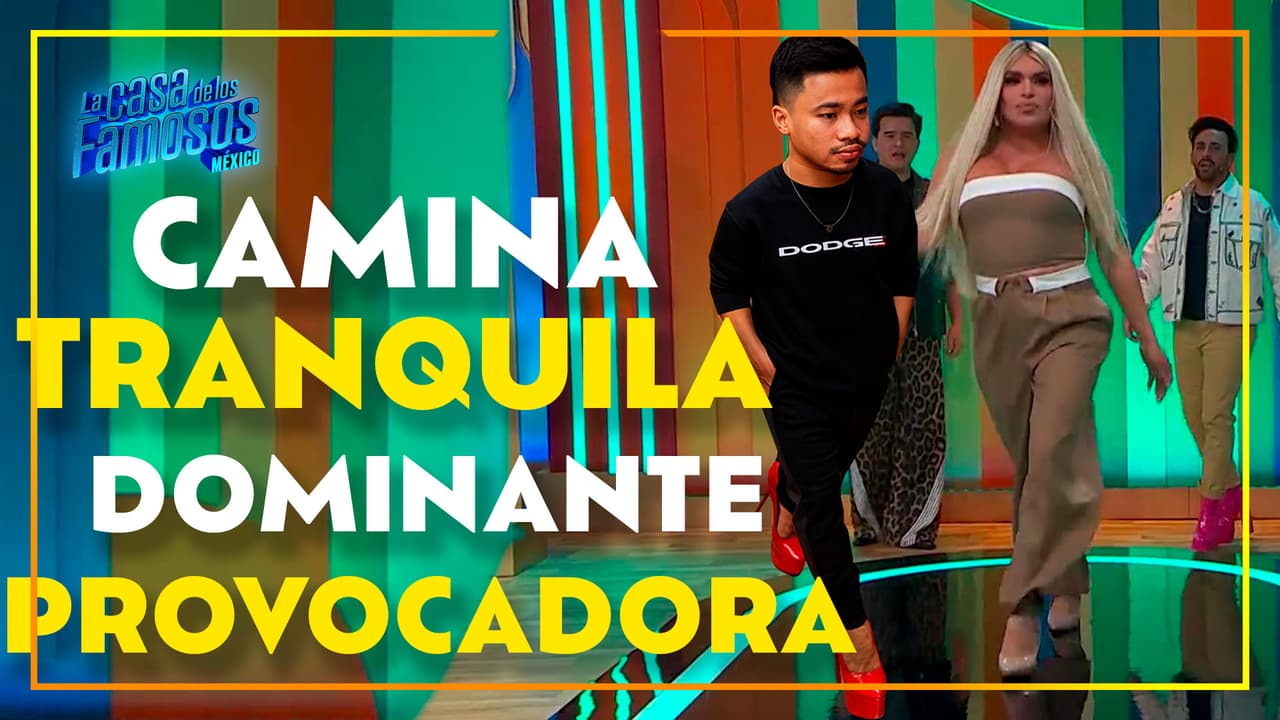 Wendy Guevara supera a Abelito con su dominio para andar en tacones