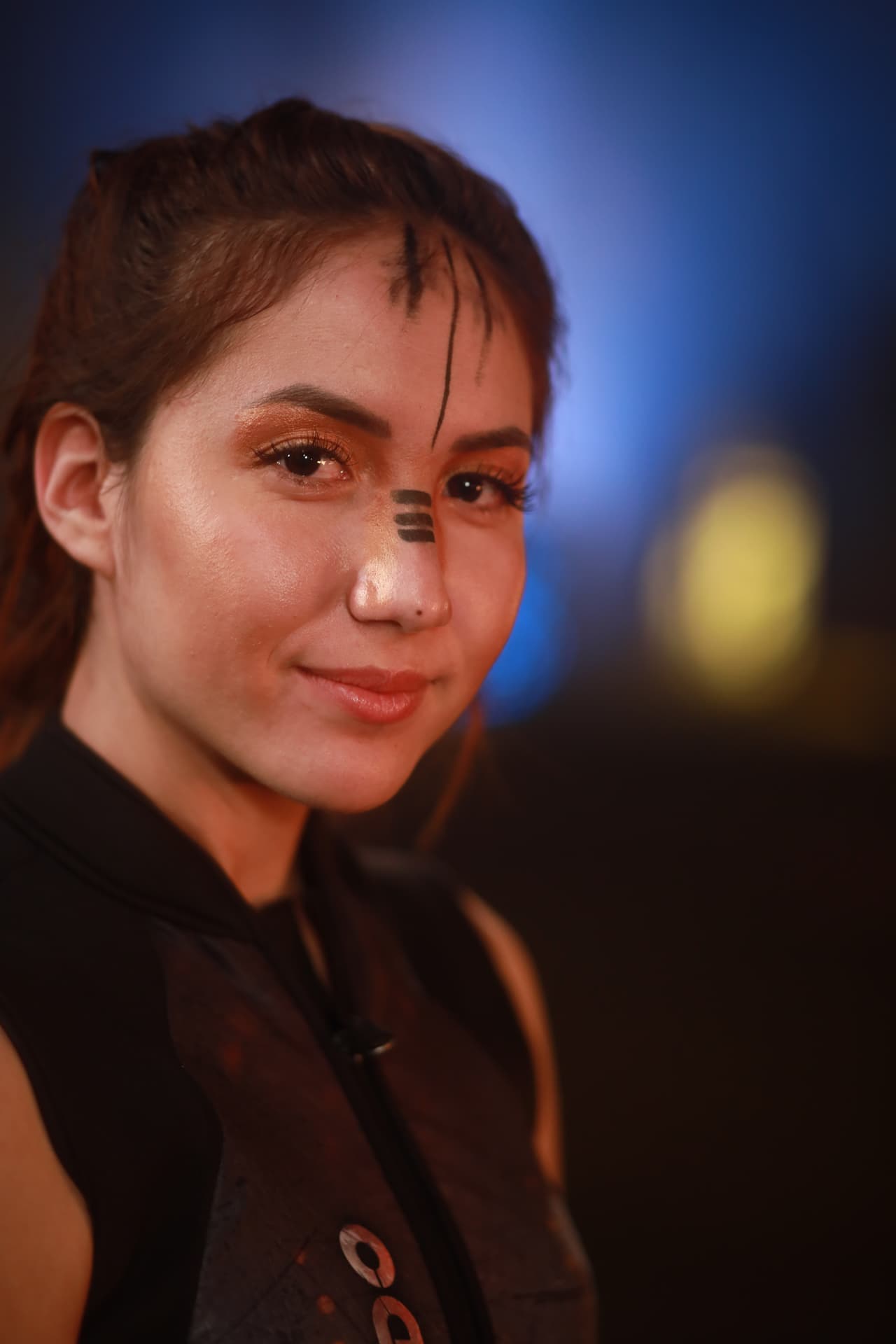 ¡Carolina fue quien completó la prueba al colocar todos los átomos de fuego!