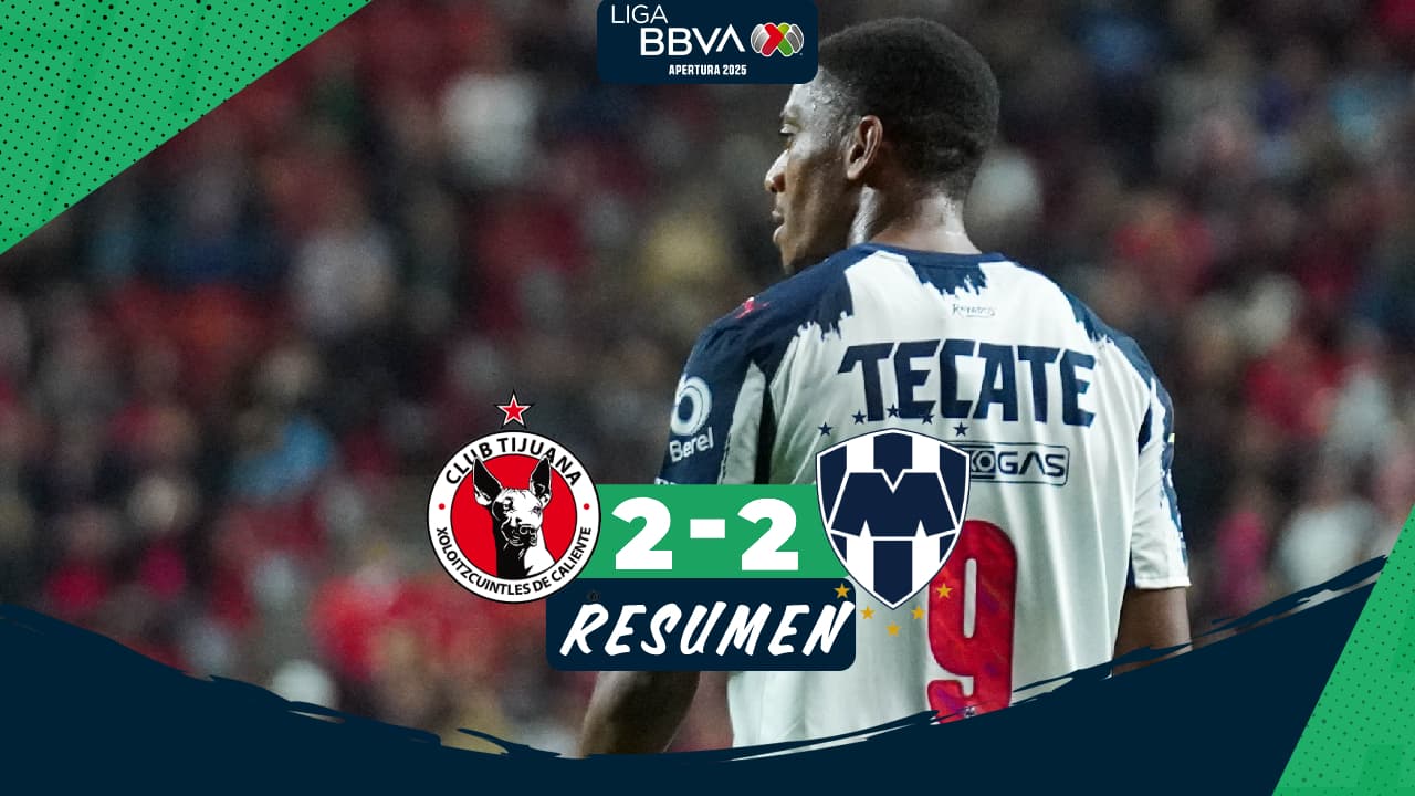 'Osote' de Martial impide triunfo de Rayados en Tijuana