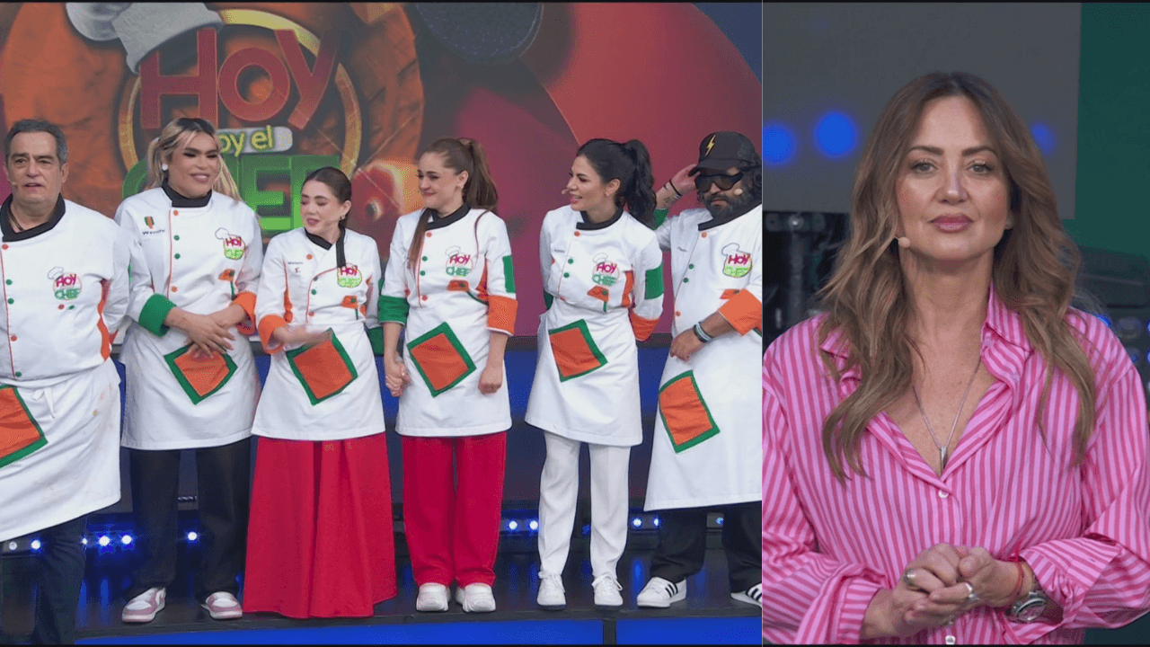 Andrea Legarreta deja en shock al anunciar a la tercera pareja eliminada de Hoy soy el Chef 