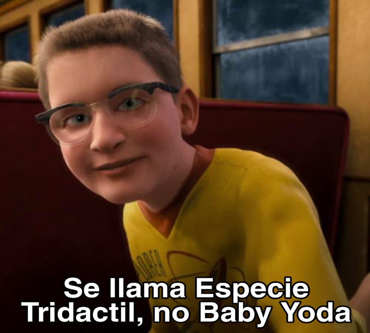 Los genios de siempre ya nos recordaron que no es Yoda como tal, sino su especie. Genial.