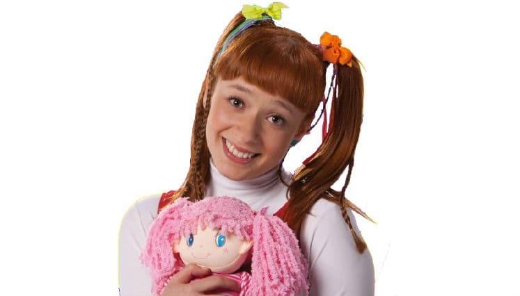 Así lucía su personaje en la serie.