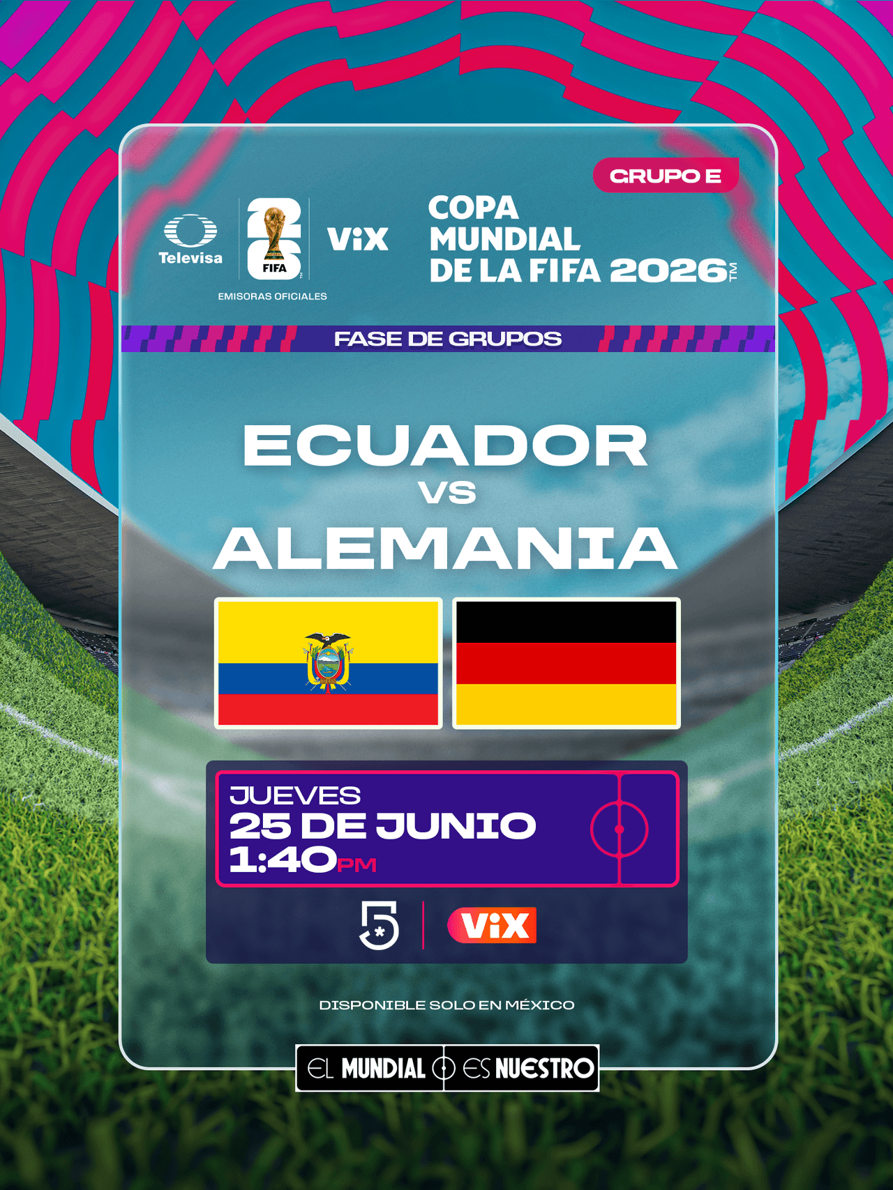 Ecuador vs Alemania