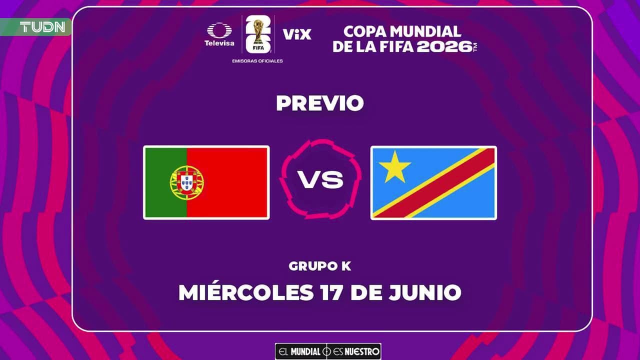 Horario y dónde ver el Portugal vs. RD Congo del Mundial 2026