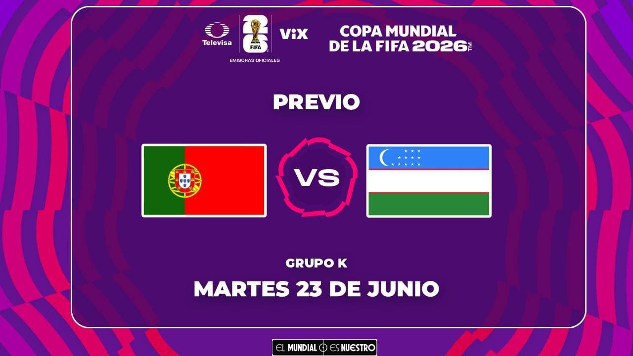 A qué hora y dónde ver el Portugal vs. Uzbekistán del Mundial 2026
