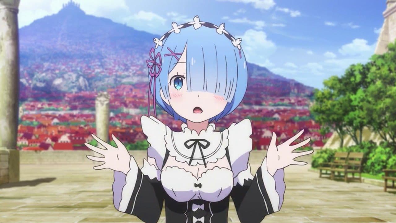 En una tonalidad opuesta está Rem, personaje que Alondra hizo en 'Re:Zero -Starting Life in Another World-'.