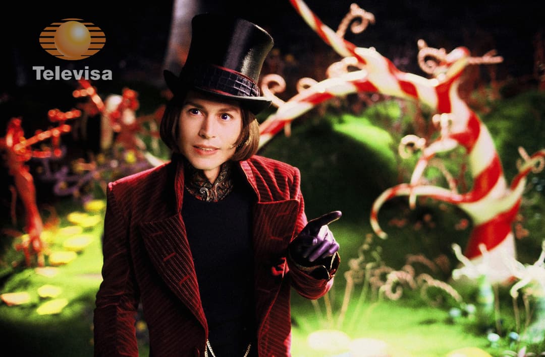 Willy Wonka es el excéntrico dueño de la Fábrica de Chocolates Wonka