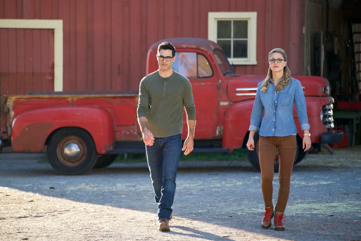 Superman (Tyler Hoechlin) y Supergirl (Melissa Benoist)