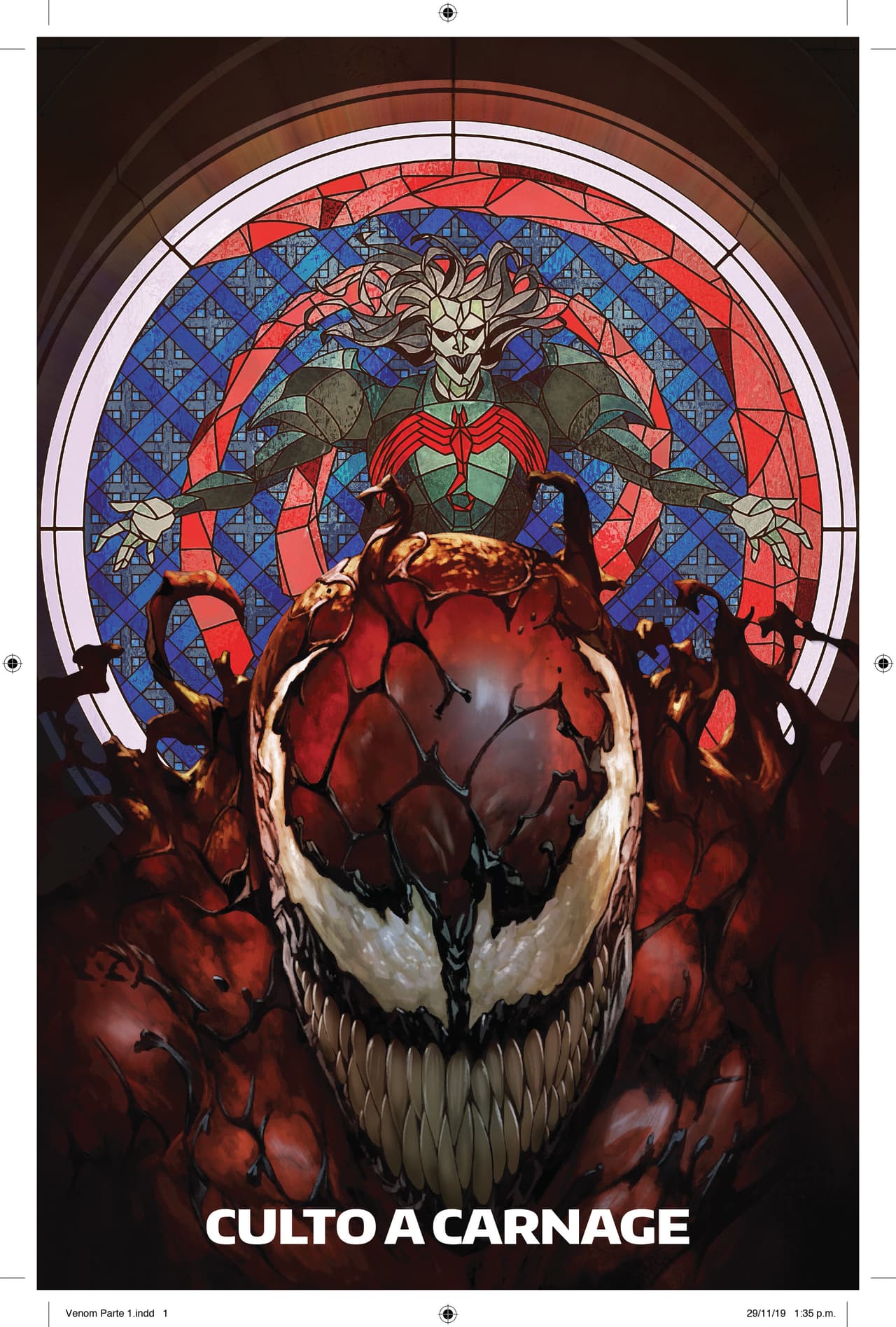 Esta edición recopila Web of Venom: Ven’am, Carnage Born, Venom Unleashed y Cult Of Carnage.