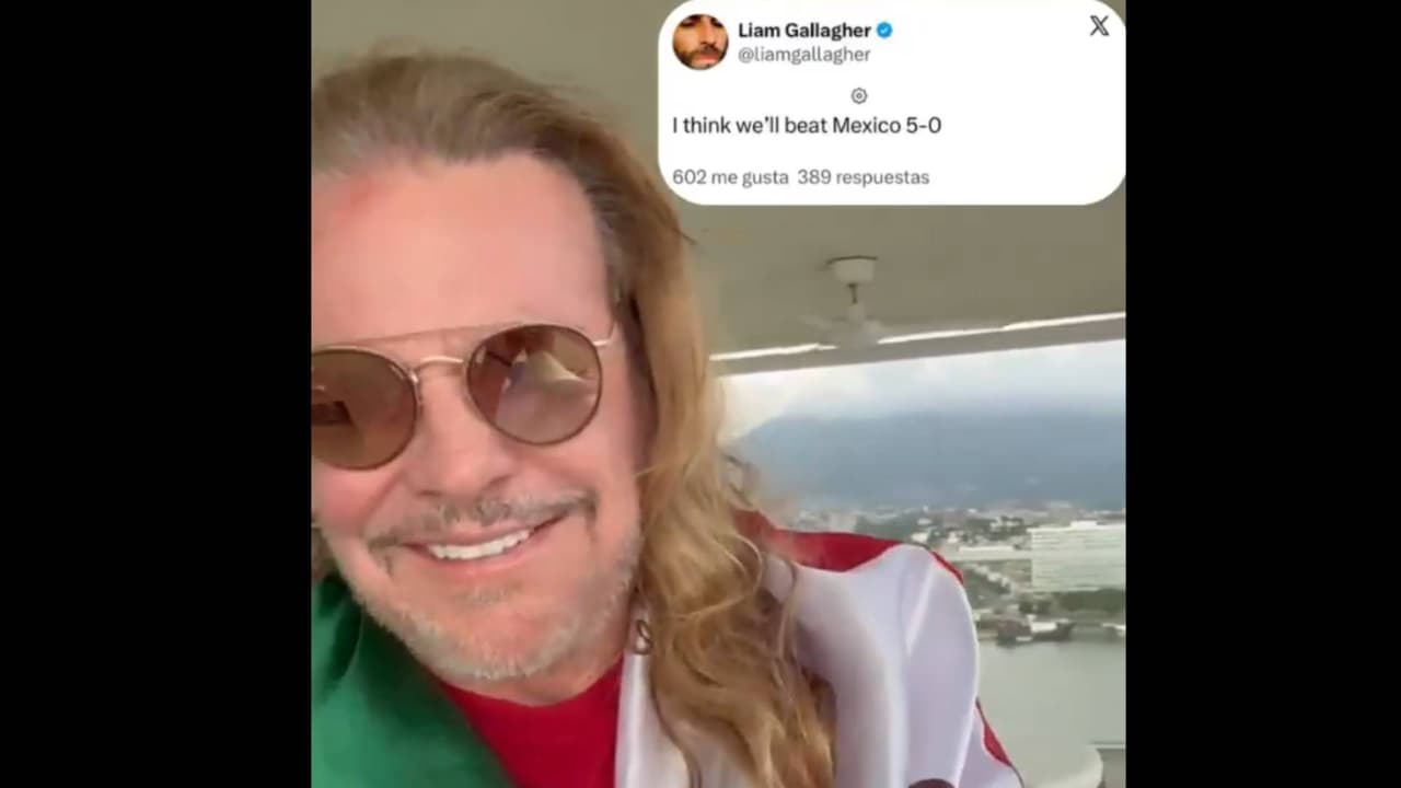 ¡Oasis vs Maná! Fher le respondió a Liam Gallagher por su pronóstico del México vs. Inglaterra