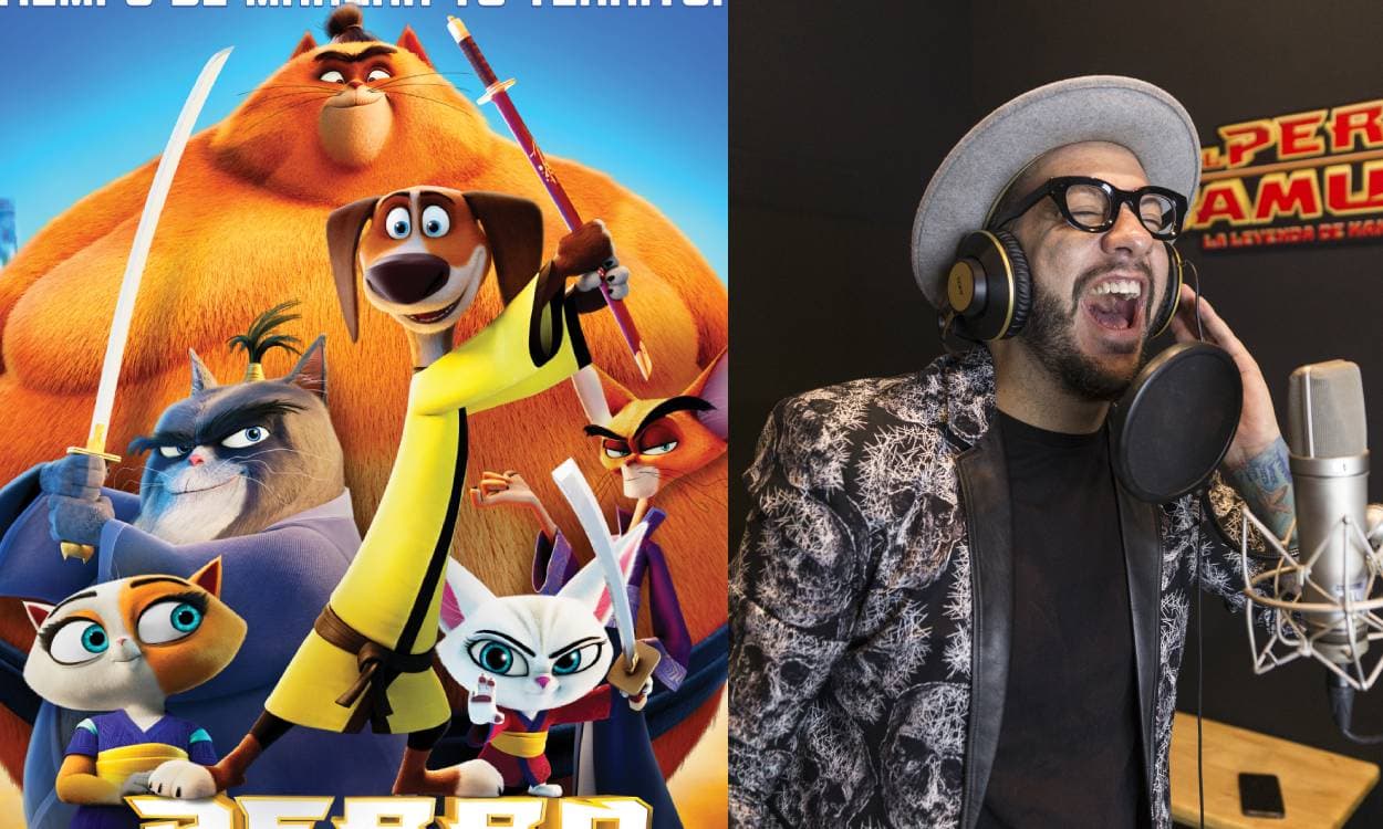 El Perro Samurai: Faisy brilla como villano en esta película animada
