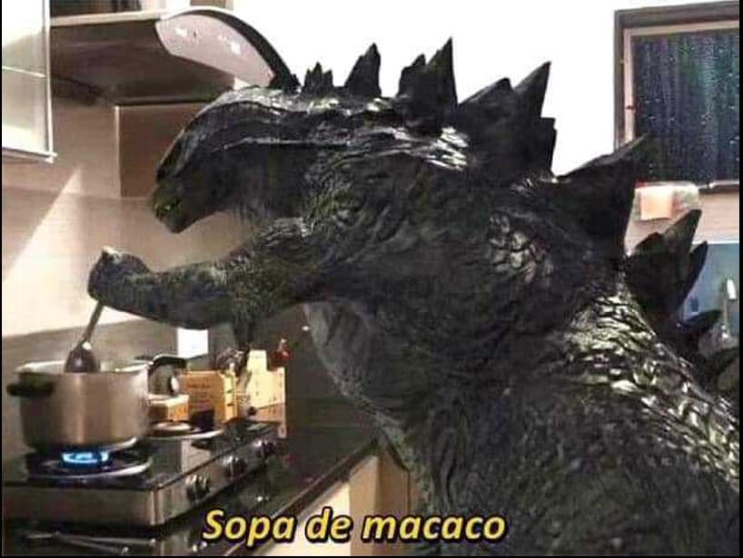 Este meme va dedicado para aquellos que creen que Godzilla ganará.