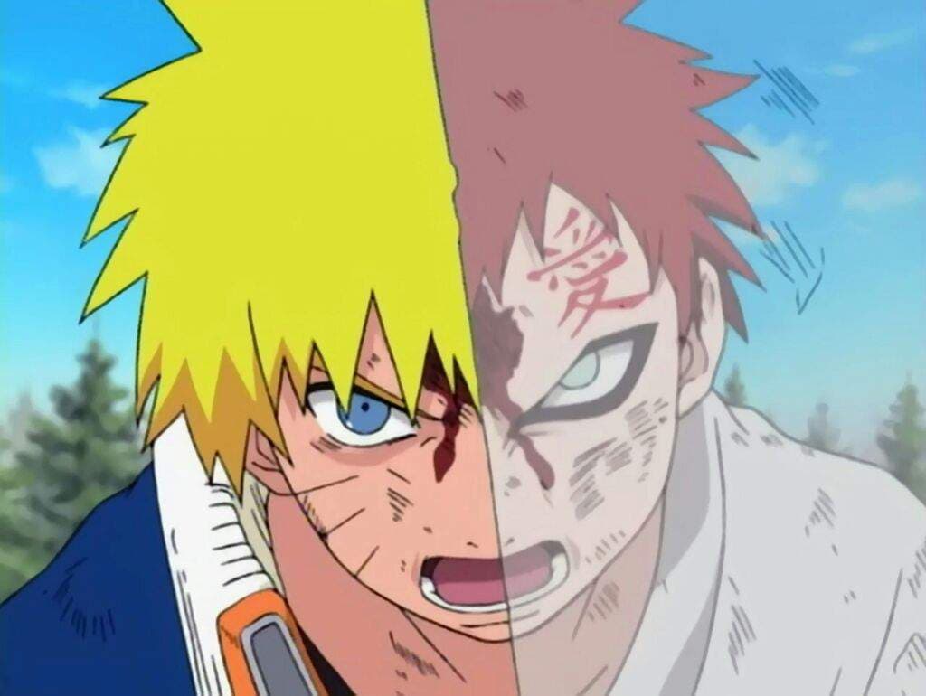 El camino ninja de Naruto se vio marcado por su pelea contra Gaara. Jinchuriku vs Jinchuriki, sin duda alguna fue una pelea épica de dimensiones colosales.