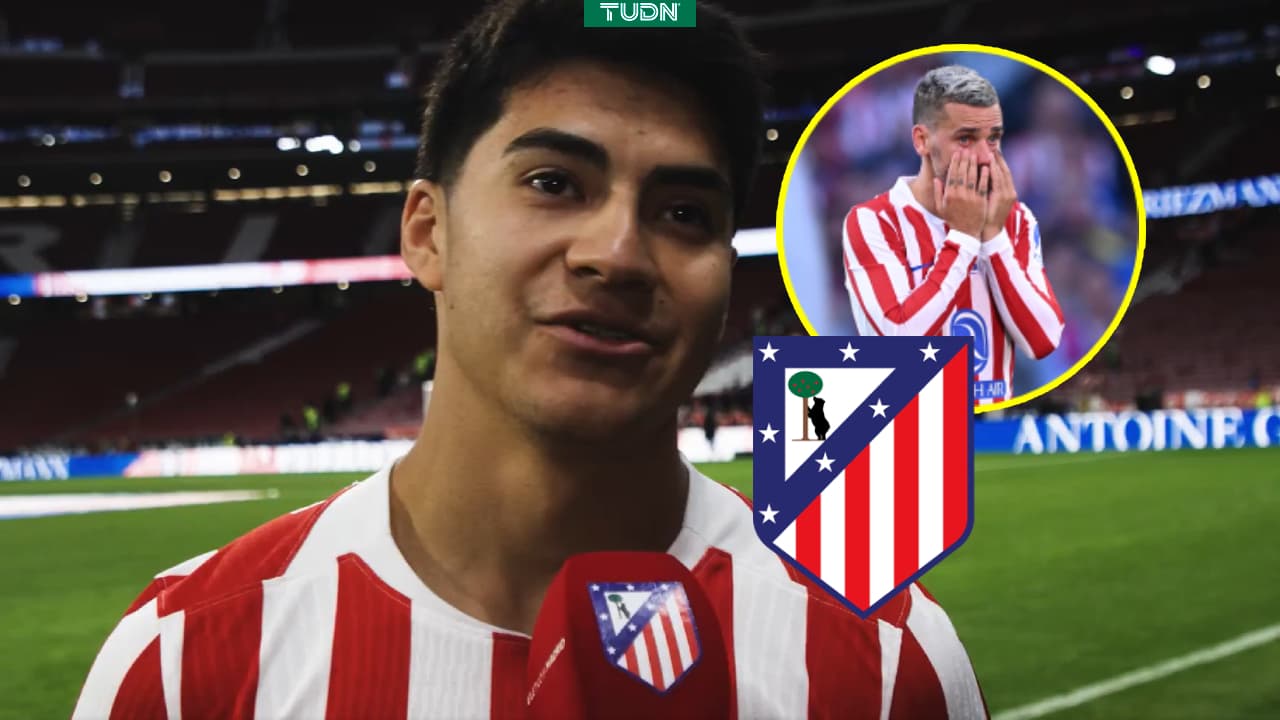 Obed Vargas se despide de Griezmann, su ídolo, con emotivas palabras
