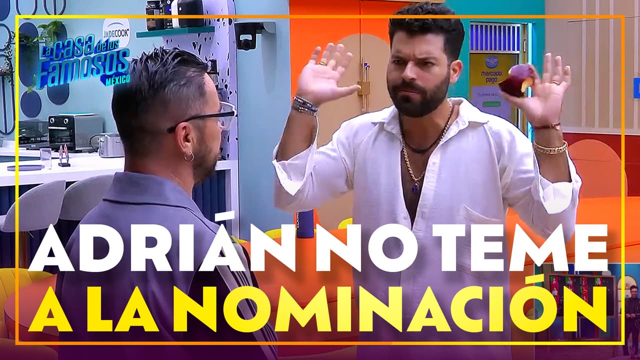 A Adrián Di Monte NO LE PREOCUPA estar nominado… ¡está EMOCIONADO por lo que viene!
