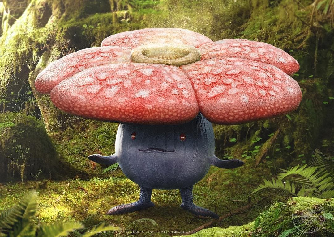 Vileplume puede causar ataques de alergia muy agudos por las esporas tóxicas que tiene.