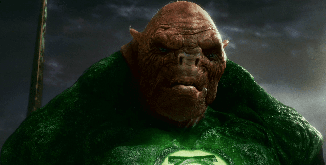 Hablando de verde, fue Kilowog en la desastrosa cinta de 'Green Lantern' (2011).