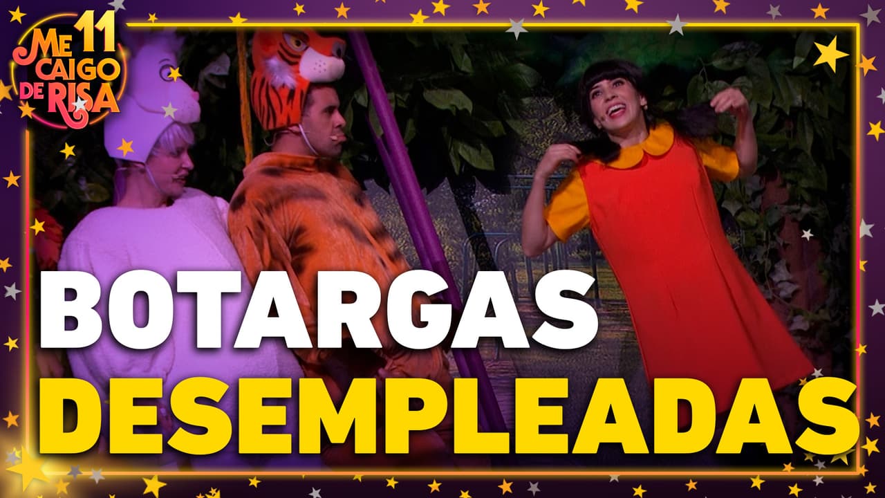 Las botargas desempleadas se suben al escenario inclinado con tal de tener trabajo