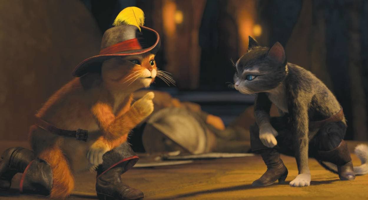 Test: ¿Recuerdas los nombres de los personajes de 'El Gato con Botas?