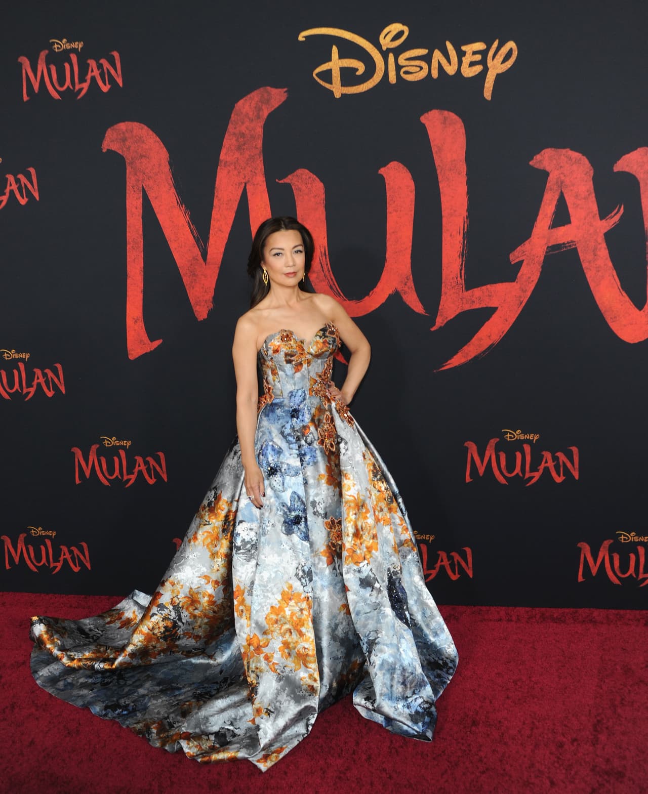 Ming Na Wen, la actriz que le dio vida al personaje en la versión en inglés de la película animada, también estuvo presente.