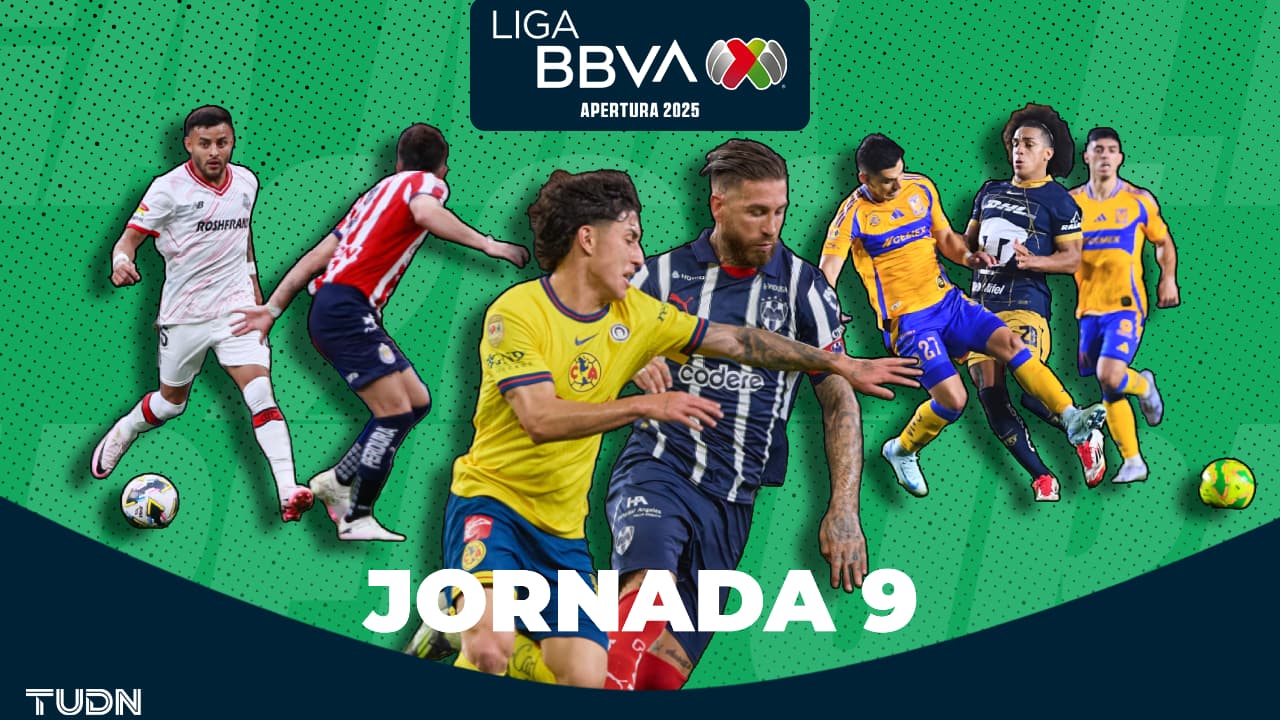 Así se juega y puedes ver la Jornada 9 de Apertura 2025