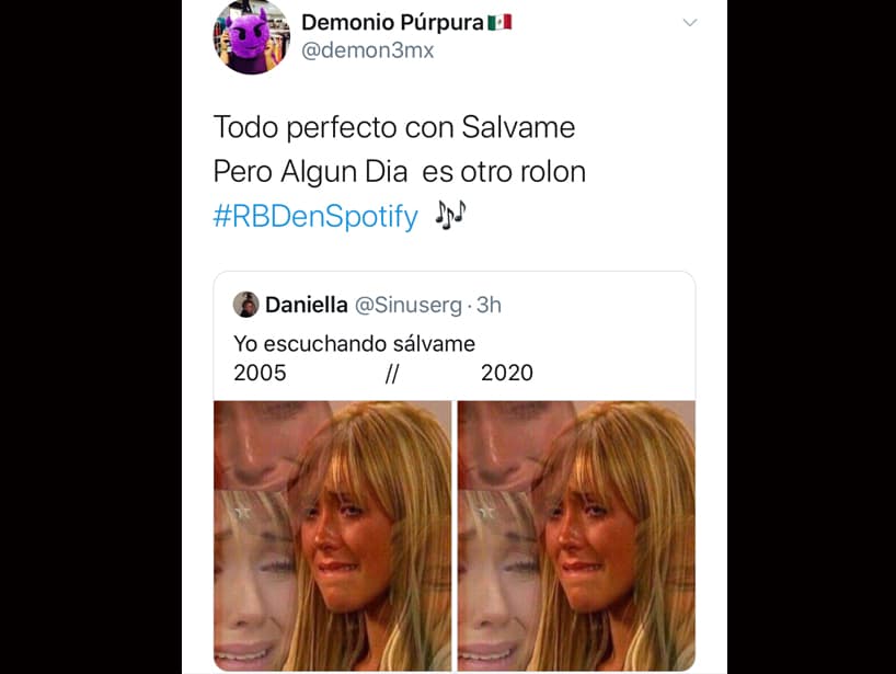 ¿Alguien más se identifica con la reacción de Mia al oír ‘Sálvame’?