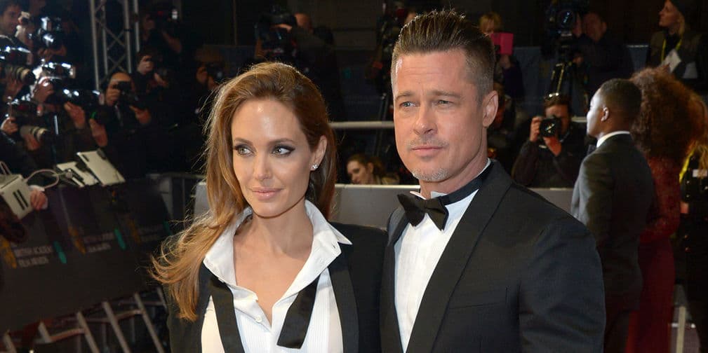 10. Brad Pitt y Angelina Jolie: Después de tanto años compartiendo juntos, aún siguen siendo amorosos.