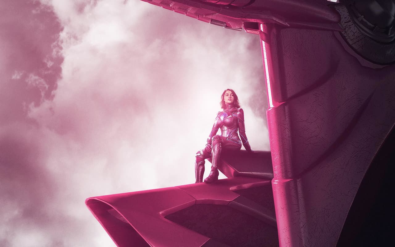 ¡Sí, ella es Kimberly, la Pink Ranger!